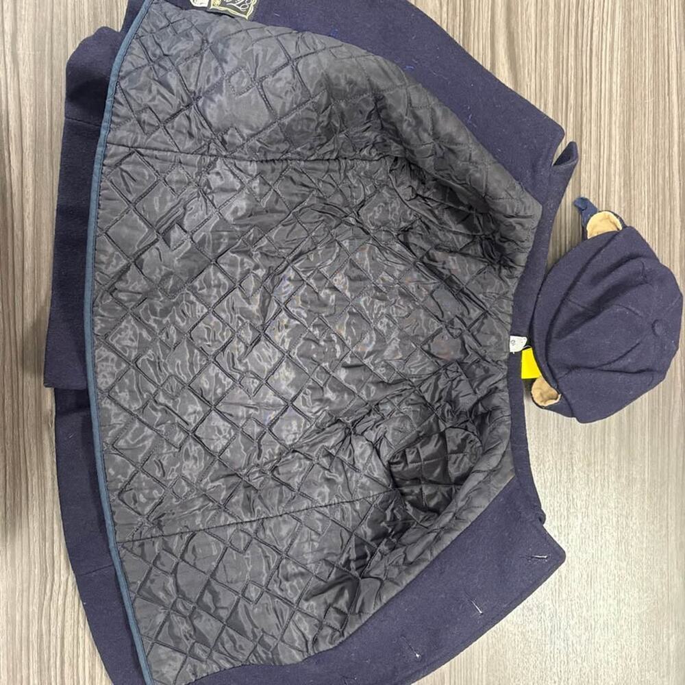 Fieldston clothes vintage pea coat and hat size 3TUnion made in the USA - Picture 4 of 9